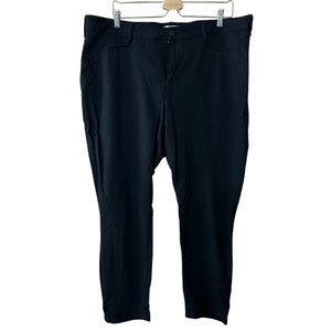 Stretch Black Skinny Pants - Size 24 Plus